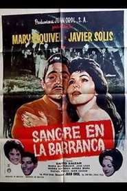 Sangre en la barranca movie poster