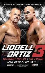 Golden Boy MMA Liddell vs Ortiz 3 movie poster