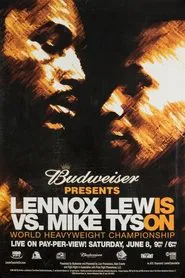 Lennox Lewis vs. Mike Tyson movie poster