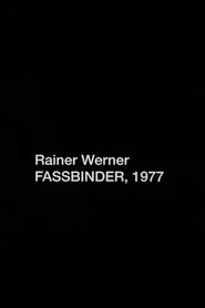 Rainer Werner Fassbinder, 1977 movie poster