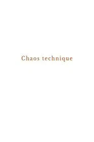 Technical chaos movie poster