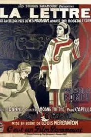 The Letter movie poster
