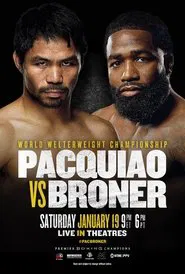 Pacquiao vs. Broner movie poster