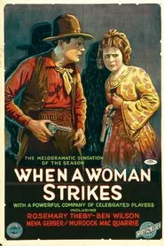 Poster do filme When a Woman Strikes