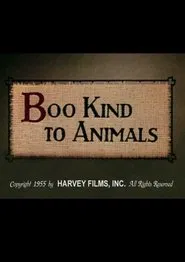 Boo Kind to Animals movie poster