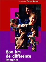 800 Km De Différence - Romance movie poster