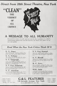 The Scarlet Trail movie poster