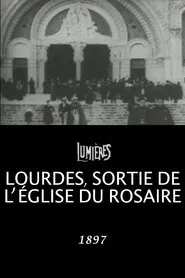 Lourdes, leaving the Church of the Rosary movie poster