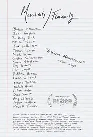 Masculinity/Femininity movie poster