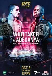 Poster do filme UFC 243: Whittaker vs. Adesanya