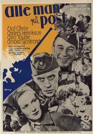 Alle man på post movie poster