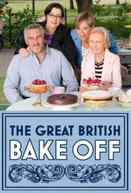 The Great British Bake Off tv show poster