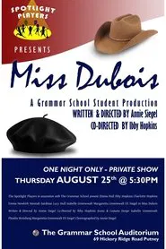 Miss Dubois movie poster