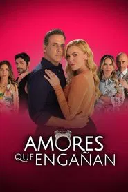 Amores que engañan tv show poster
