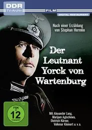 Der Leutnant Yorck von Wartenburg movie poster