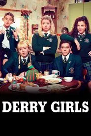 Derry Girls tv show poster