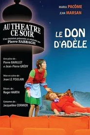 Le don d'Adèle movie poster