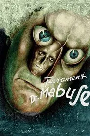 The Testament of Dr. Mabuse movie poster