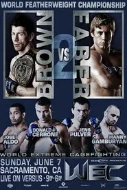 Poster do filme WEC 41: Brown vs. Faber 2