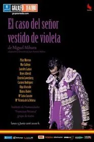 Poster do filme El caso del señor vestido de violeta