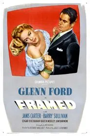 Framed movie poster