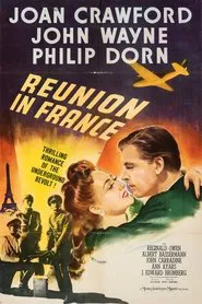Reunion in France movie poster