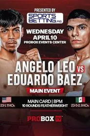 Angelo Leo vs. Eduardo Baez movie poster