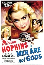 Men Are Not Gods movie poster