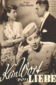 Kein Wort von Liebe movie poster