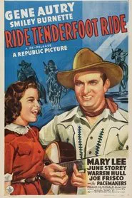 Ride, Tenderfoot, Ride movie poster
