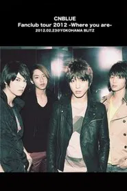 Poster do filme CNBLUE Fanclub tour 2012 ~Where you are~