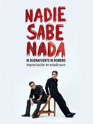 Nobody knows anything tv show poster