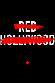 Red Hollywood movie poster