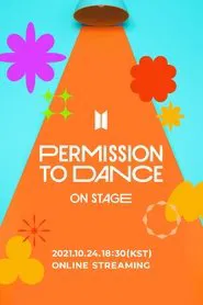Poster do filme BTS Permission to Dance On Stage