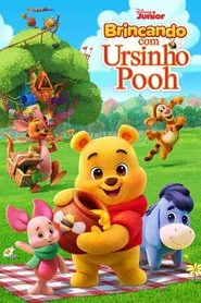 Poster da série Brincando com o Ursinho Pooh
