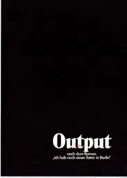 Poster do filme Output