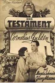 The Testament of Cornelius Gulden movie poster