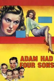 Adam Had Four Sons movie poster