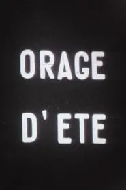 Orage d'été movie poster