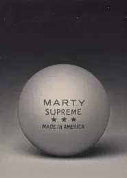 Marty Supreme movie poster