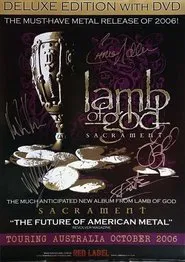 Poster do filme Lamb of God: The Making of Sacrament