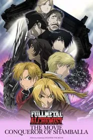 Poster do filme Fullmetal Alchemist, o Filme: O Conquistador de Shamballa