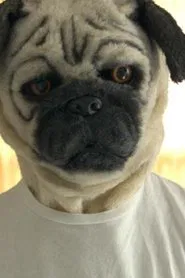 A Pug & Wolf Christmas movie poster