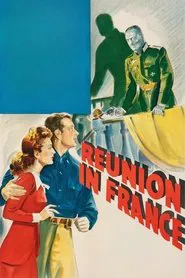 Reunion in France movie poster