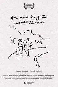 Poster do filme Qué hace la gente cuando llueve