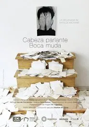 Cabeza parlante boca muda movie poster
