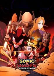 Poster da série Sonic x Shadow Generations - Origens Sombrias