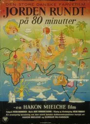 Jorden rundt på 80 minutter movie poster