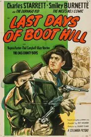 Last Days of Boot Hill movie poster
