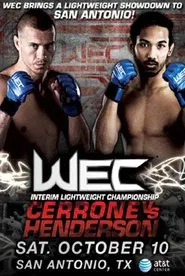 WEC 43: Cerrone vs. Henderson movie poster